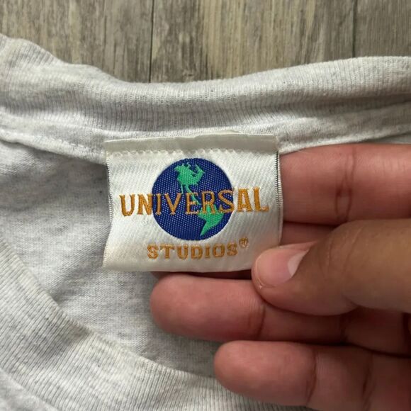 Vintage 90s Universal Studios Promo Tee T-Shirt Size Large - Picture 3 of 5